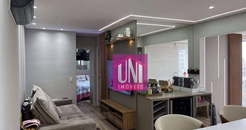 Apartamento com 2 dormitórios à venda, 64 m² por R$ 735.000 - Jardim - Santo André/SP