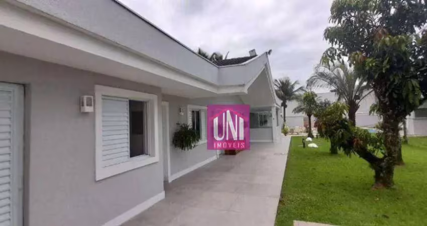 Casa com 7 dormitórios para alugar, 628 m² por r$ 26.900/mês - jardim acapulco - guarujá/sp