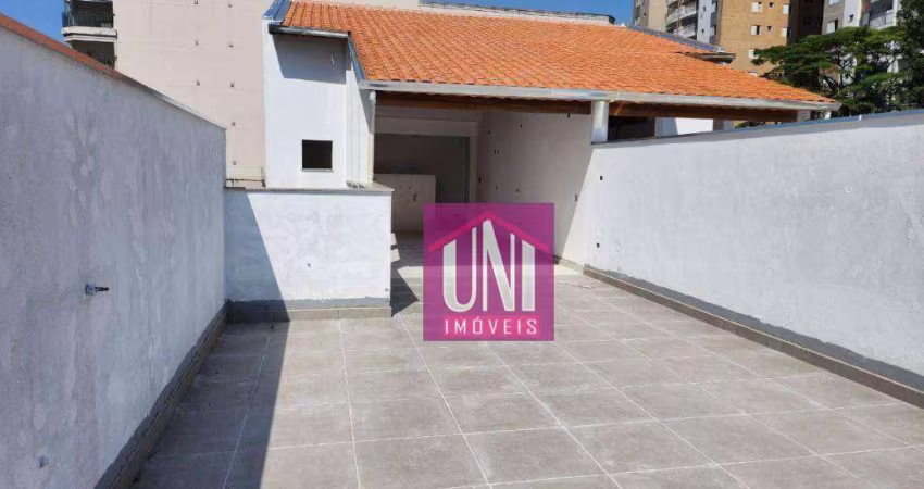 Cobertura com 3 dormitórios à venda, 137 m² por R$ 750.000 - Vila Valparaíso - Santo André/SP