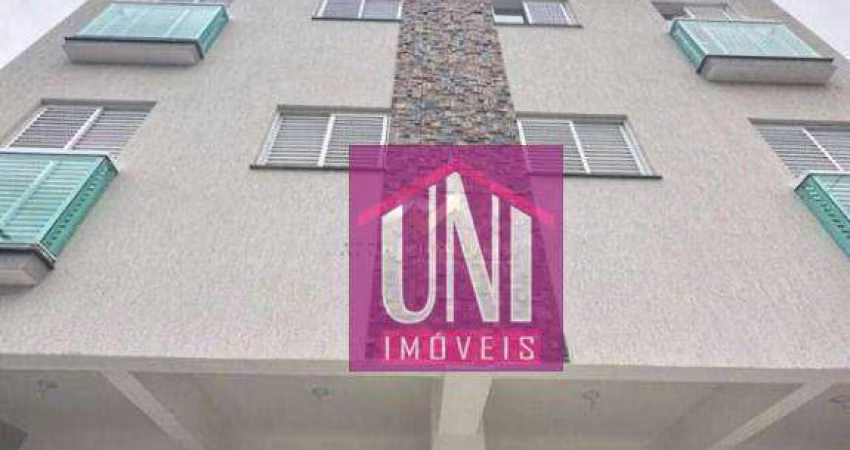 Cobertura com 2 dormitórios à venda, 76 m² por R$ 375.000 - Parque João Ramalho - Santo André/SP