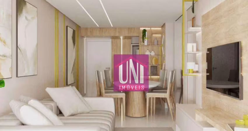 Apartamento com 3 dormitórios à venda, 82 m² por R$ 604.000 - Parque das Nações - Santo André/SP