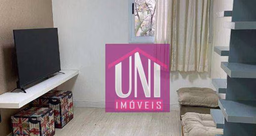 Studio com 1 dormitório à venda, 41 m² por R$ 285.000 - Casa Branca - Santo André/SP