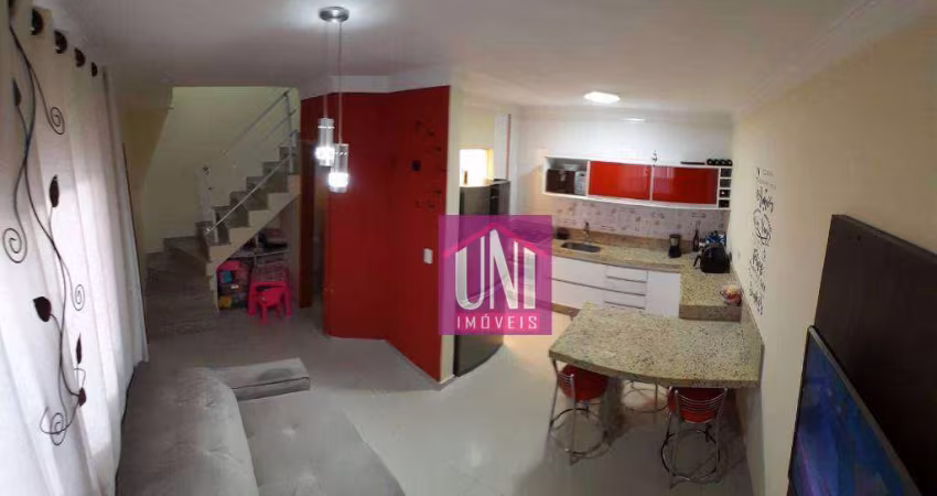 Casa com 2 dormitórios à venda, 76 m² por R$ 499.000 - Vila Alto de Santo André - Santo André/SP