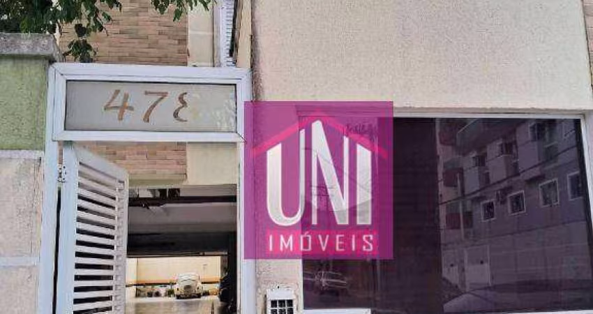 Apartamento com 2 dormitórios à venda, 47 m² por R$ 400.000,00 - Campestre - Santo André/SP