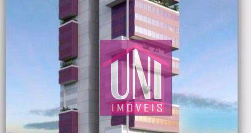 Apartamento com 2 dormitórios para alugar, 37 m² por R$ 2.970/mês - Centro - Santo André/SP