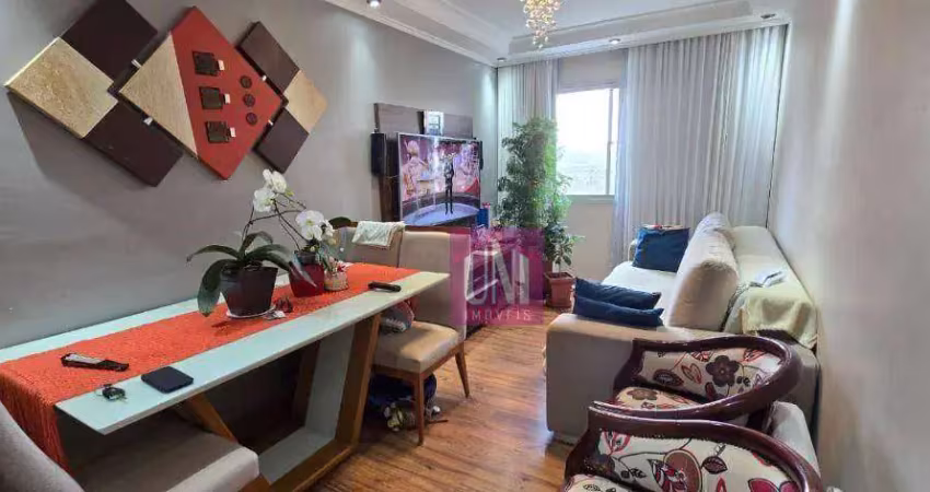 Apartamento com 2 dormitórios à venda, 51 m² por R$ 280.000 - Parque das Nações - Santo André/SP