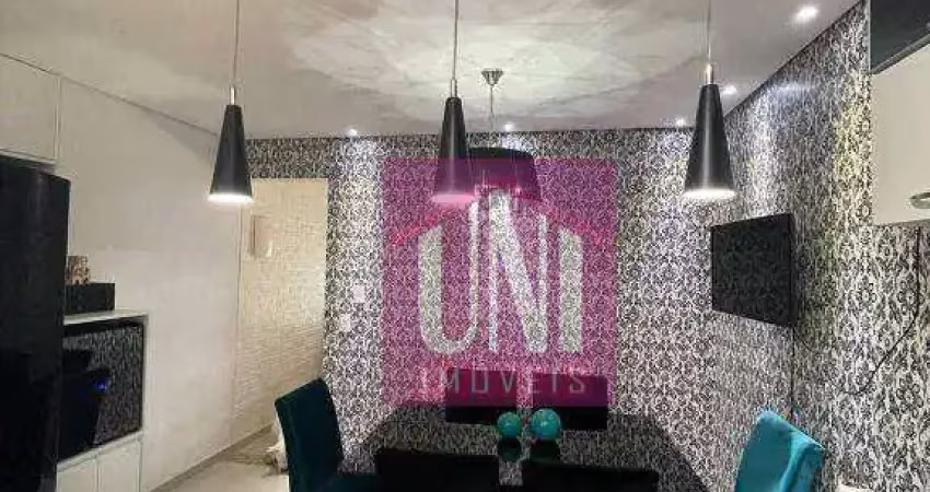 Sobrado com 3 dormitórios à venda, 130 m² por r$ 600.000 - jardim santo andré - santo andré/sp