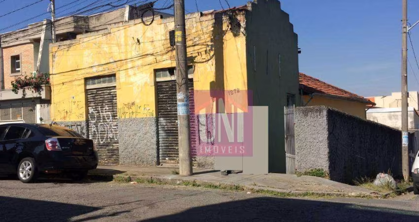 Terreno à venda, 200 m² por R$ 550.000 - Parque das Nações - Santo André/SP