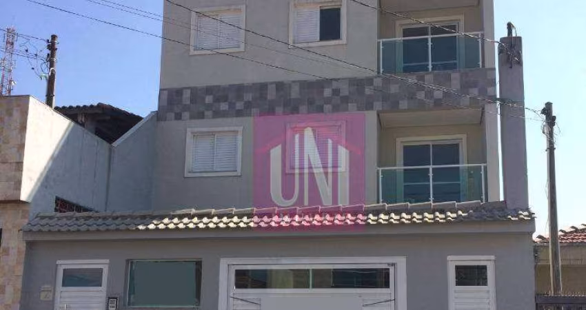 Apartamento com 2 dormitórios à venda, 75 m² por R$ 390.000,00 - Utinga - Santo André/SP
