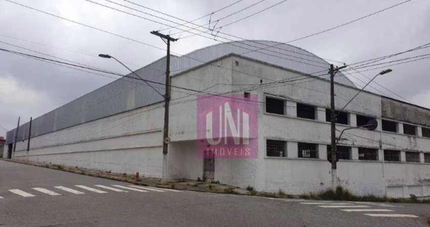 Galpão para alugar, 5607 m² por R$ 94.900/mês - Jardim - Santo André/SP