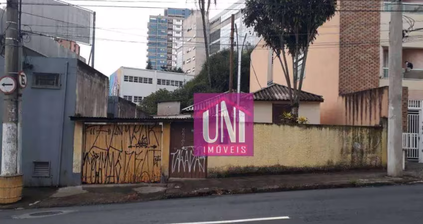Terreno à venda, 252 m² por r$ 690.000,00 - vila bastos - santo andré/sp