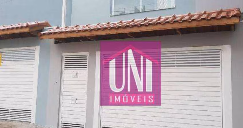 Sobrado com 2 dormitórios à venda, 97 m² por R$ 530.000 - Utinga - Santo André/SP