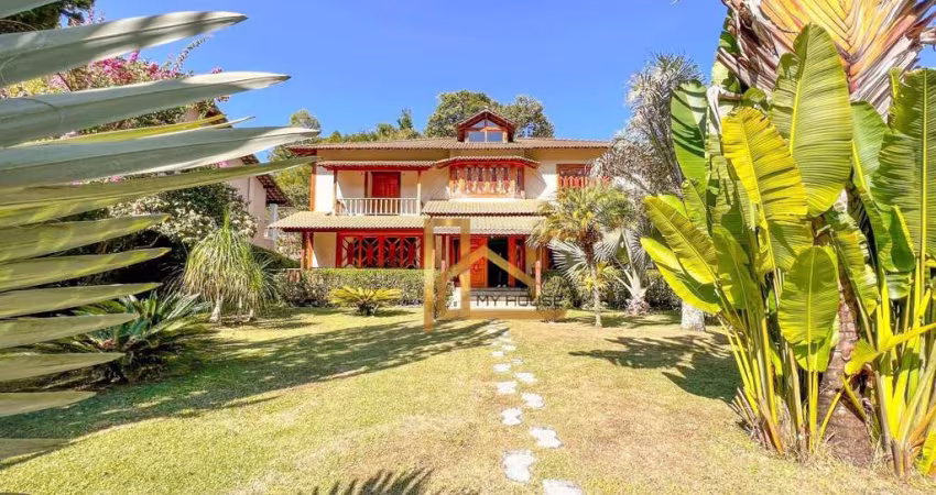 Casa  em condomínio nobre com 5 dormitórios (4 suítes) - Vale dos Eucaliptos - Quebra Frascos