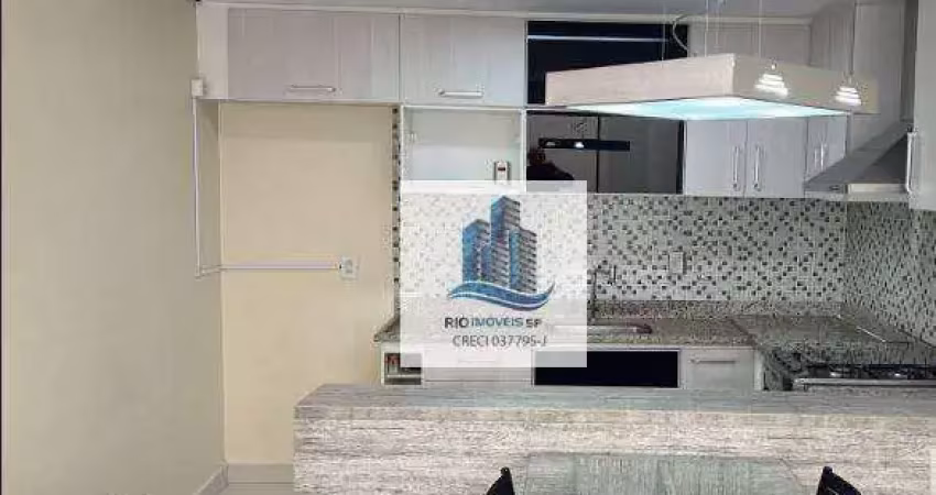 Sobrado com 3 dormitórios à venda, 124 m² por r$ 680.000,00 - campestre - santo andré/sp