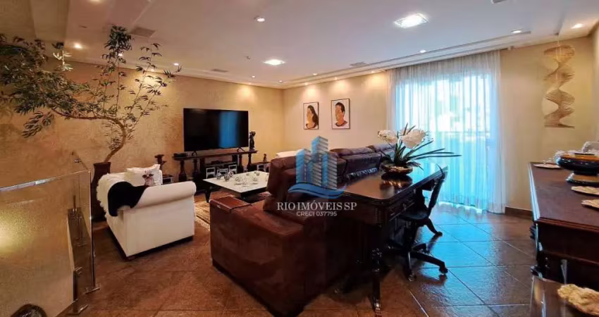 Sobrado com 4 dormitórios à venda, 425 m² por r$ 2.650.000,00 - santa maria - são caetano do sul/sp