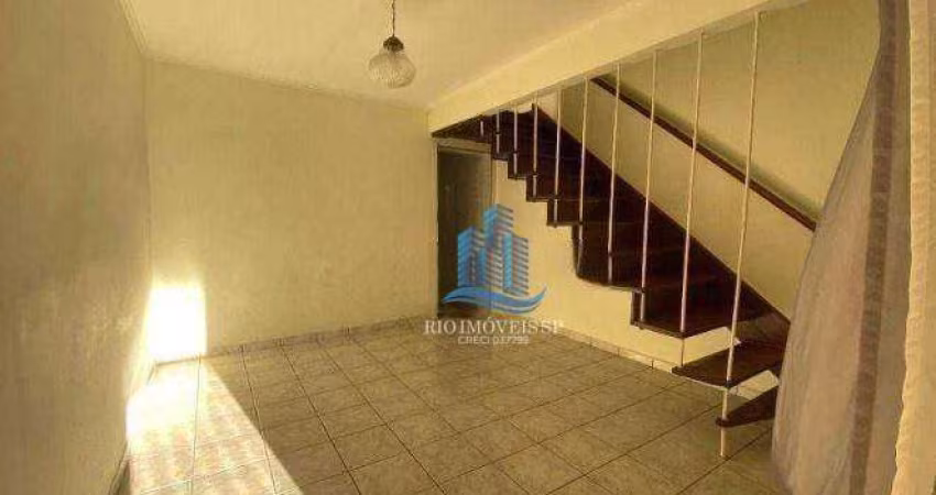 Sobrado com 3 dormitórios à venda, 89 m² por R$ 689.000 - Santo Antônio - São Caetano do Sul/SP