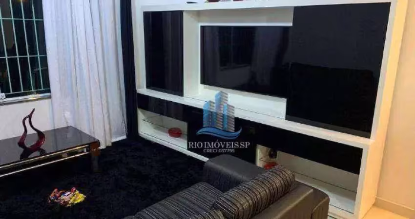 Sobrado com 3 dormitórios à venda, 172 m² por r$ 800.000,00 - santa maria - santo andré/sp
