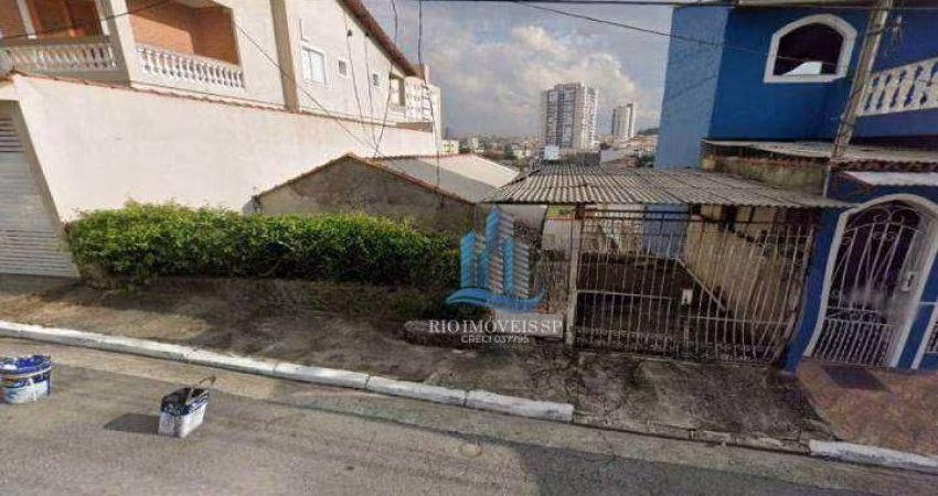 Terreno à venda, 220 m² por R$ 690.000,00 - Santa Paula - São Caetano do Sul/SP
