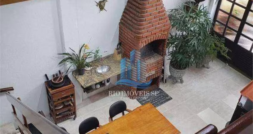 Casa com 3 dormitórios à venda, 165 m² por R$ 1.300.000 - Osvaldo Cruz - São Caetano do Sul/SP