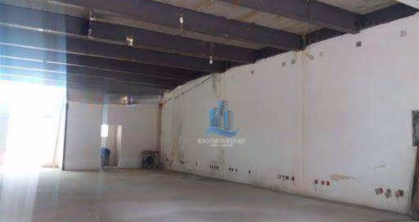 Galpão para alugar, 220 m² por R$ 8.250,00/mês - Barcelona - São Caetano do Sul/SP