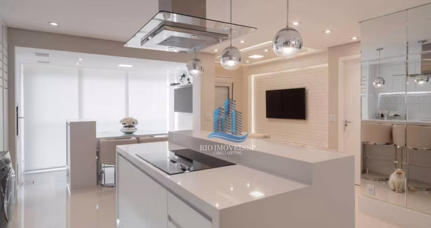 Apartamento com 1 dormitório à venda, 62 m² por R$ 850.000,00 - Osvaldo Cruz - São Caetano do Sul/SP