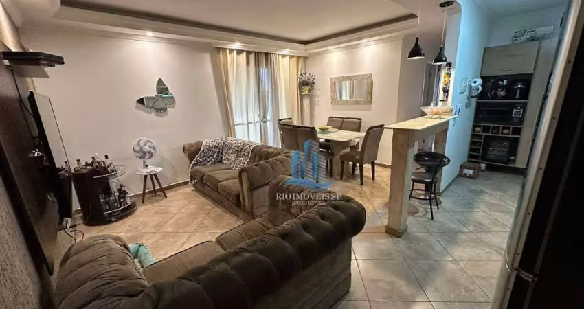 Apartamento com 3 dormitórios à venda, 78 m² por R$ 745.000,00 - Mauá - São Caetano do Sul/SP
