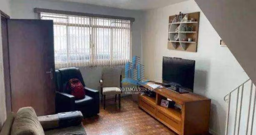 Sobrado com 3 dormitórios à venda, 113 m² por R$ 640.000 - Osvaldo Cruz - São Caetano do Sul/SP