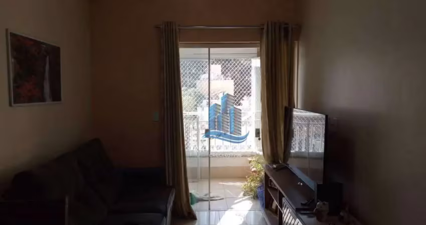 Apartamento com 1 dormitório à venda, 39 m² por R$ 370.000,00 - Nova Gerti - São Caetano do Sul/SP