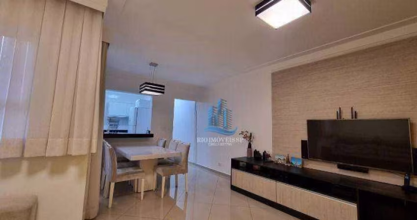 Apartamento com 3 dormitórios à venda, 83 m² por R$ 550.000,00 - Campestre - Santo André/SP