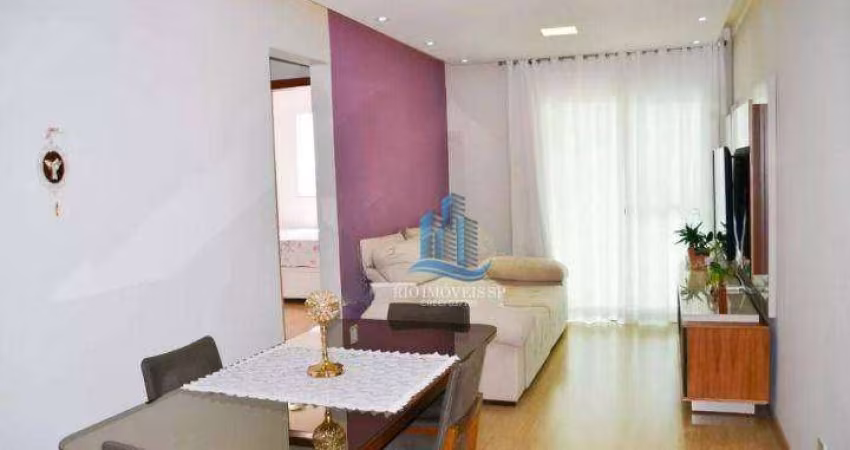 Apartamento com 2 dormitórios à venda, 68 m² por R$ 550.000,00 - Nova Gerty - São Caetano do Sul/SP