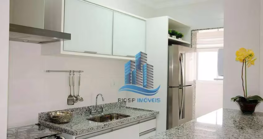 Apartamento com 2 dormitórios à venda, 60 m² por r$ 702.000,00 - campestre - santo andré/sp
