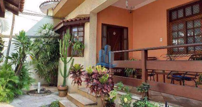 Casa com 3 dormitórios à venda, 306 m² por R$ 2.000.000 - Santa Maria - São Caetano do Sul/SP