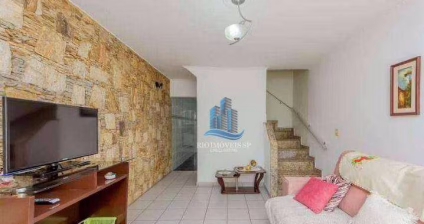 Sobrado com 2 dormitórios à venda, 110 m² por R$ 640.000,00 - Santa Paula - São Caetano do Sul/SP