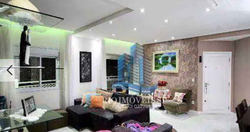Cobertura com 4 dormitórios à venda, 270 m² por r$ 3.000.000 - santa paula - são caetano do sul/sp