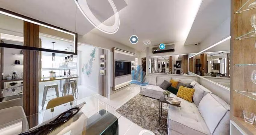 Apartamento com 2 dormitórios à venda, 90 m² por R$ 1.001.000,00 - Fundação - São Caetano do Sul/SP