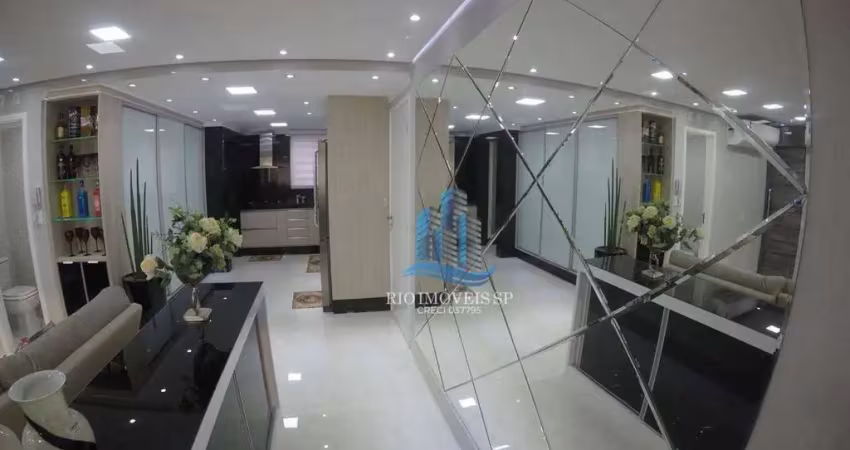 Apartamento com 3 dormitórios à venda, 128 m² por r$ 1.400.000 - centro - santo andré/sp