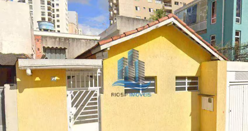 Terreno à venda, 95 m² por r$ 500.000,00 - vila bastos - santo andré/sp