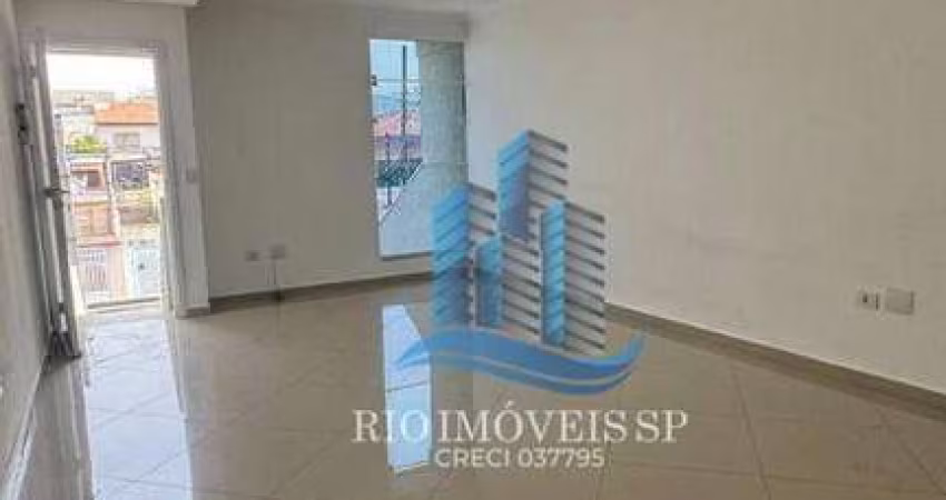 Sobrado com 3 dormitórios à venda, 181 m² por R$ 789.000,00 - Vila Camilópolis - Santo André/SP