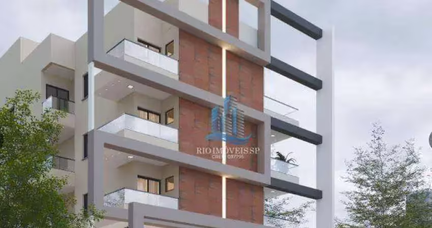 Cobertura com 2 dormitórios à venda, 62 m² por R$ 750.000,00 - Campestre - Santo André/SP