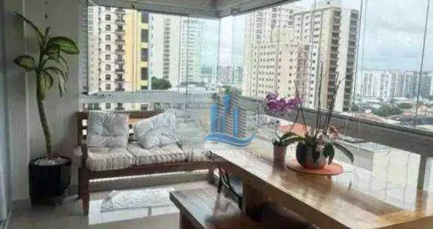 Apartamento com 3 dormitórios à venda, 108 m² por R$ 1.800.000 - Santo Antônio - São Caetano do Sul/SP