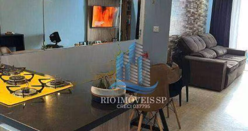 Apartamento com 2 dormitórios à venda, 66 m² por R$ 610.000,00 - Fundação - São Caetano do Sul/SP