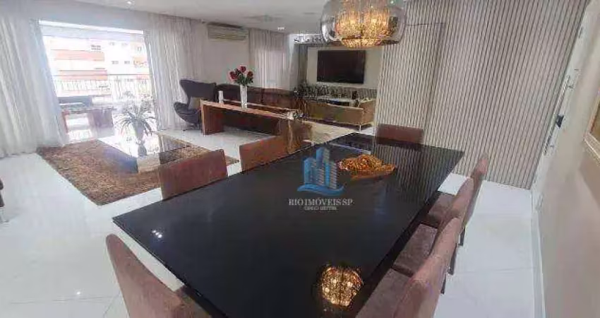 Apartamento com 2 dormitórios à venda, 198 m² por r$ 4.050.000,00 - santo antônio - são caetano do sul/sp