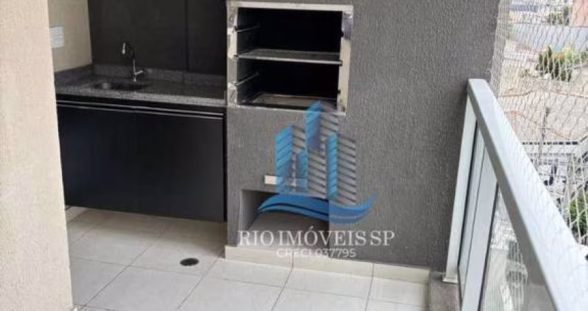 Apartamento com 2 dormitórios para alugar, 72 m² por R$ 5.664,46/mês - Osvaldo Cruz - São Caetano do Sul/SP