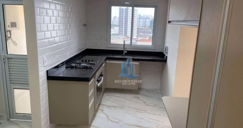 Apartamento com 2 dormitórios, 89 m² - venda por R$ 1.000.000,00 ou aluguel por R$ 5.950,00/mês - Fundação - São Caetano do Sul/SP