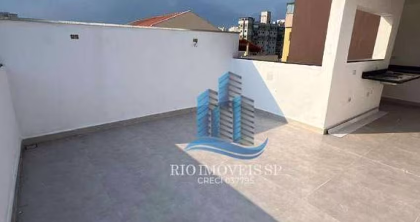 Cobertura com 2 dormitórios à venda, 90 m² por R$ 470.000,00 - Santa Maria - Santo André/SP