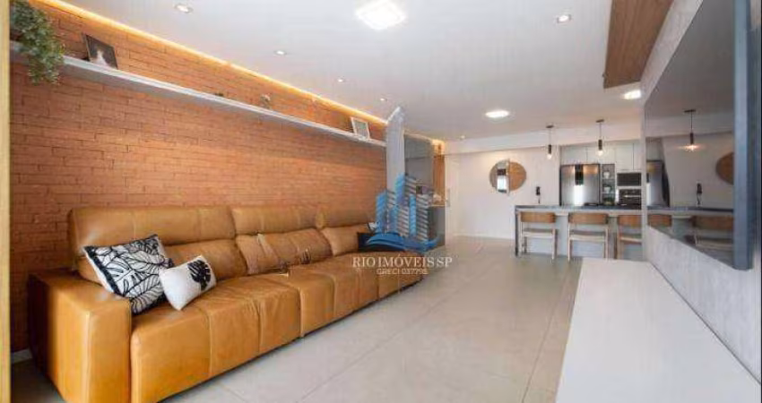 Apartamento com 3 dormitórios à venda, 99 m² por R$ 1.400.000 - Santa Paula - São Caetano do Sul/SP