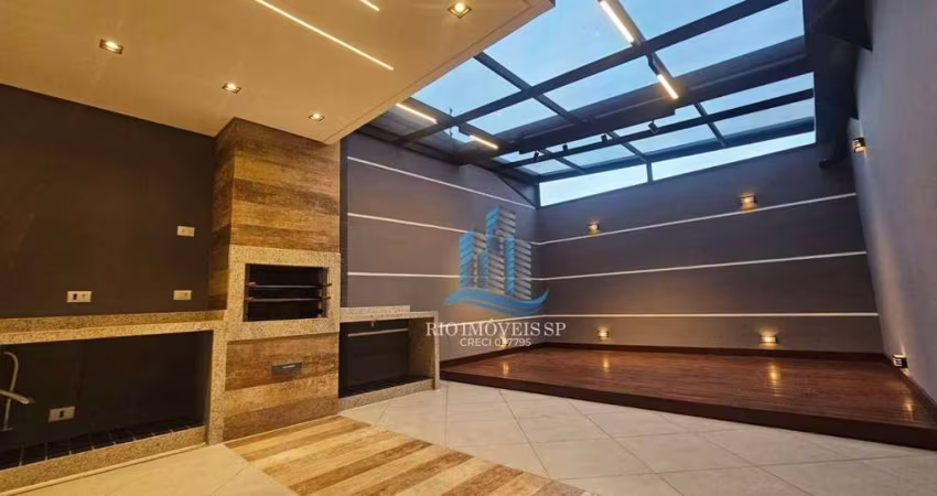 Sobrado com 3 dormitórios à venda, 261 m² por R$ 1.490.000,00 - Parque das Nações - Santo André/SP