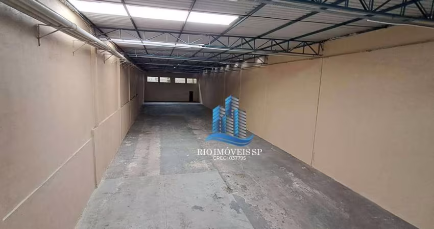 Galpão para alugar, 519 m² por R$ 13.557/mês - Prosperidade - São Caetano do Sul/SP