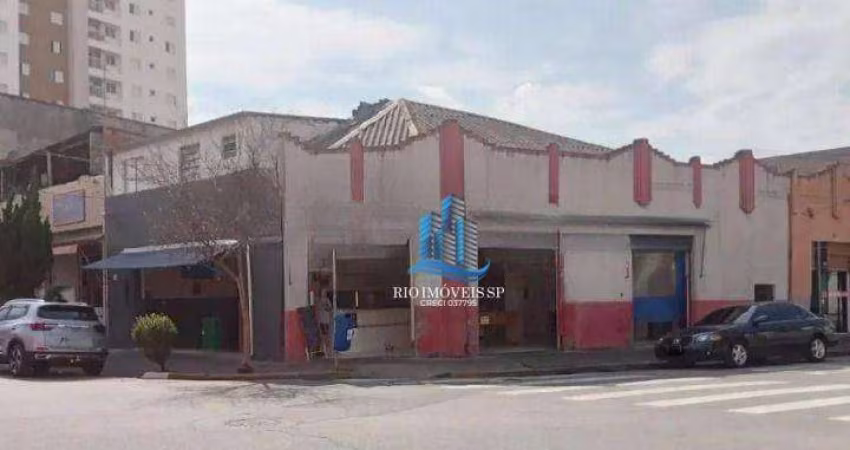 Salão à venda, 312 m² por R$ 1.100.000,00 - Fundação - São Caetano do Sul/SP