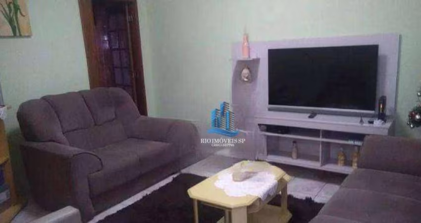 Casa com 3 dormitórios à venda, 147 m² por R$ 530.000,00 - Vila Palmares - Santo André/SP